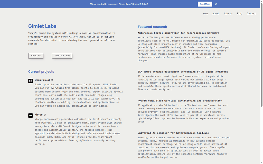 Gimlet Labs