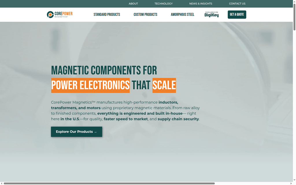 CorePower Magnetics